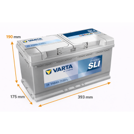 Batería Varta Dynamic SLI L1 110Ah 920A en Valencia